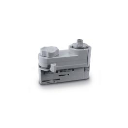 3PH- track adapter, alb, Serie albastru LINE ROUND