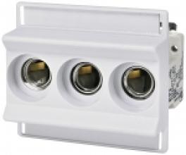 Bază siguranțe d01 e14 16a n 3p