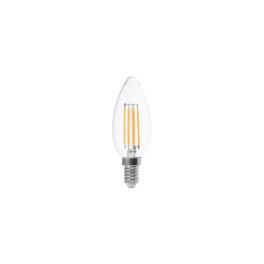 BEC LED E14 6W CU FILAMENT 4000K ALB NEUTRU