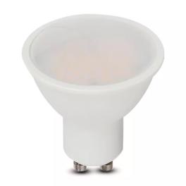 Bec spot led gu10 5w 3000k alb cald, cip samsung