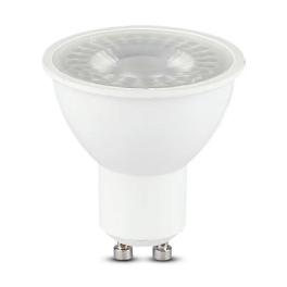 Bec spot led gu10 8w 220-240v 6400k alb rece