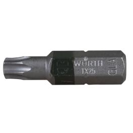 Bit 1/4" Torx TX25 negru 26mm