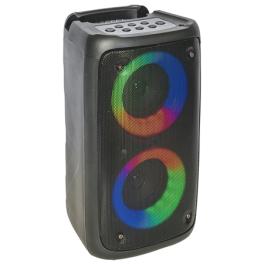 Boxa portabila 2x3"/8cm 100w bt/fm/usb/msd