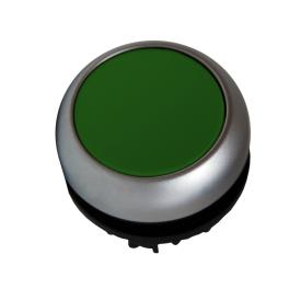 Buton comanda cu revenire verde