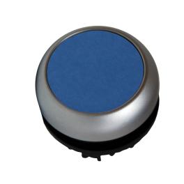Buton comanda iluminat scund fara revenire albastru