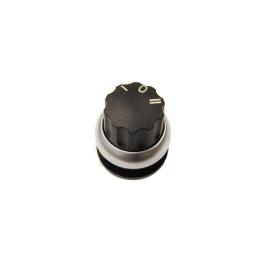 Buton selector I-0-II fara revenire negru