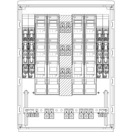 cable distribution cabinet Fr 4NHS00/185-4NHS2/3