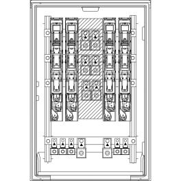 cable distribution cabinet Fr 4NHS00