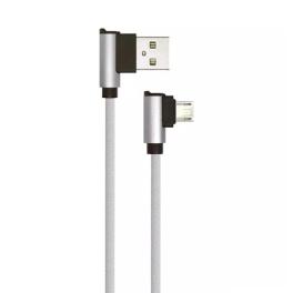 Cablu micro usb 1m diamond edition - argintiu