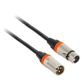 Cablu profesional xlr tata - xlr mama 3m