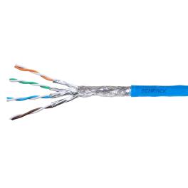 Cablu S/FTP Cat.7a,4x2xAWG23/1, 1.200Mhz,LS0H3, Dca,albastru