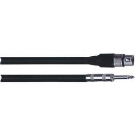 Cablu xlr-mama/jack 6.35 tata 6m negru