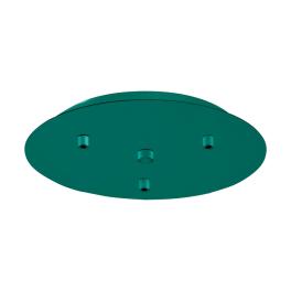 Canopy 3-fold, surface mounted opal green (RAL 6026)