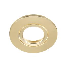 Capac pentru downlight universal IP65, rotund gold mat