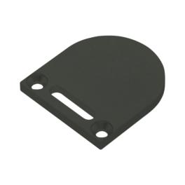 Capacul profil TBF rotund cu gaură lungă neagră
