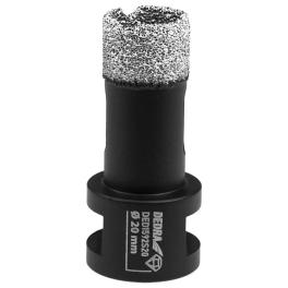 Carotă diamantă vacuum brazed m14, 20mm