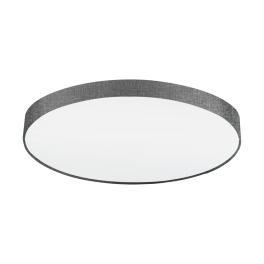 Ceiling luminaire "Pasteri Pro" 7 x 60W linen grey IP20