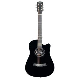 Chitara acustica electrica 38" - negru