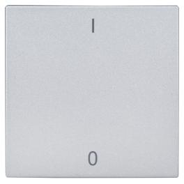 Clapetă cu simbol ON/OFF, argintiu