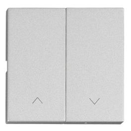 Clapetă dublă cu săgeți sus/jos, argintiu