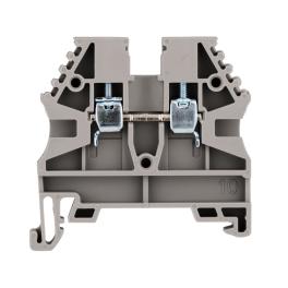 Clemă de fază, conex. cu şurub tip AVK 2,5, gri, 2,5 mmp