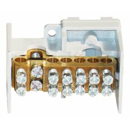 Clemă derivaţie 1 modul, 1x25mm²/6x16mm²