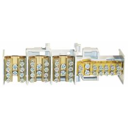 Clemă derivaţie 3+1 module: 3x25mm²/4x16mm²+1x25mm²/6x16mm²