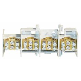 Clemă derivaţie 4 module, 4x25mm² fiecare cu 2x16mm²
