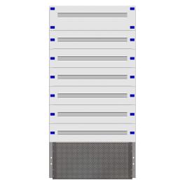 Combination Distributor Modular chassis 640mm 28HU, complete