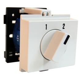 Comutator alternativ 1-2 modular 20A 2p