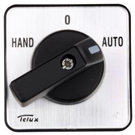Comutator HAND-0-AUTO, 2p 20A