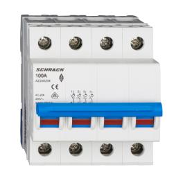 Comutator principal modular 100A, 4-poli