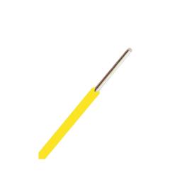 Conductor cu izolaţie din PVC H07V-U 1,5mm² galben