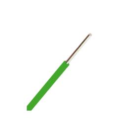 Conductor cu izolaţie din PVC H07V-U 1,5mm² verde, folie