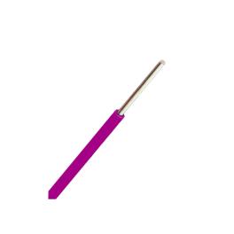 Conductor cu izolaţie din PVC H07V-U 1,5mm² violet