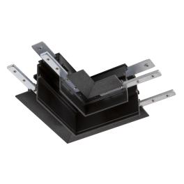 Conector mecanic L, 48V TRACK pt sina AB, stanga, negru