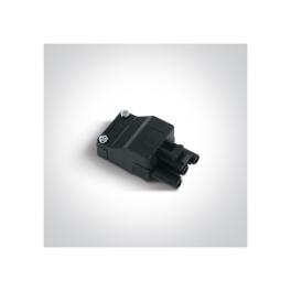 conector plug 4-poli tata negru IP20