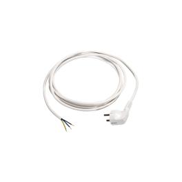 Connection cable 1.0mm², 1.5m with angle plug, white