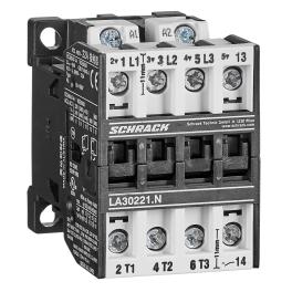 Contactor 3-poli, 11kW/22A AC3, 32A AC1, 1ND, 230VAC