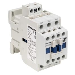 Contactor 3 poli, CUBICO Clasic, 18,5kW, 38A,1ND+1NÎ,24Vc.a.
