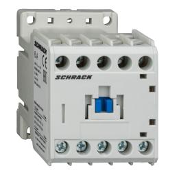 Contactor auxiliar 3ND+1NÎ, CUBICO, 6A, 24Vc.c.
