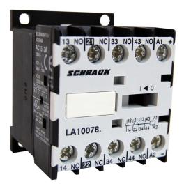 Contactor auxiliar miniatura 3ND1NI/24VDC 10A