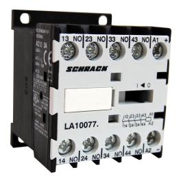 Contactor auxiliar miniatura 4ND/24VDC 10A