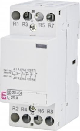 Contactor modular rd 25-04-230v ac/dc