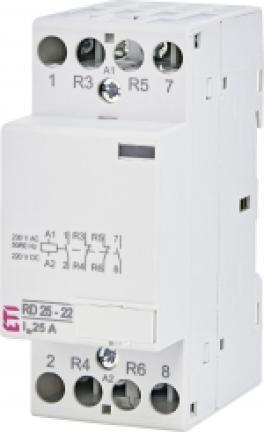 Contactor modular rd 25-22-230v ac/dc