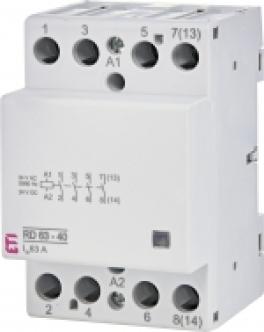 Contactor modular rd 63-40-24v ac/dc