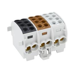 CU-Main branch terminal, 35mm², 3-pole, isolated