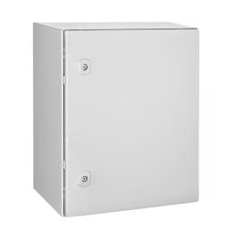 Cutie metalică+contrapanou, o uşă IP66 ÎxLxA=500x400x300mm