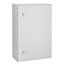 Cutie metalică+contrapanou, o uşă IP66 ÎxLxA=600x400x210mm