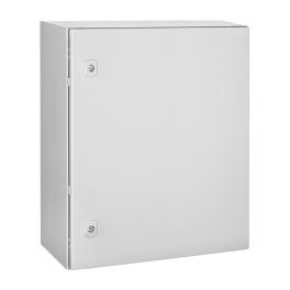 Cutie metalică+contrapanou, o uşă IP66 ÎxLxA=600x500x260mm